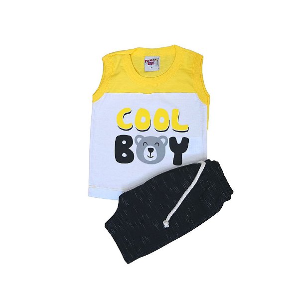 Conjunto Regata com Bermuda Moletinho