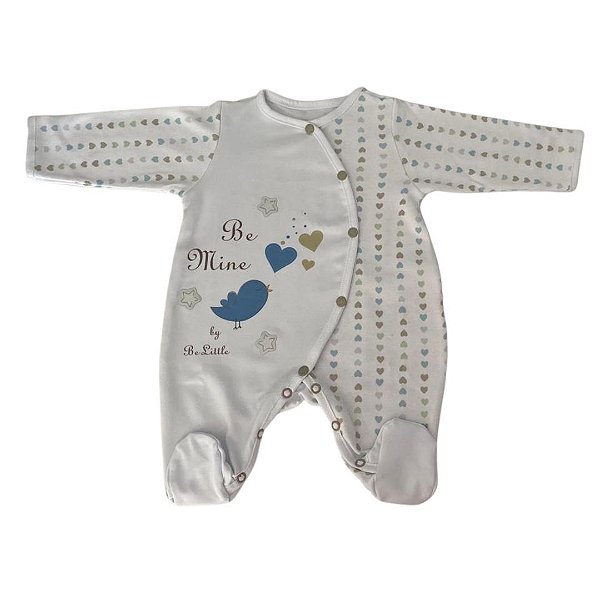 Macacão Feminino Branco Be Mine - PREMATURO