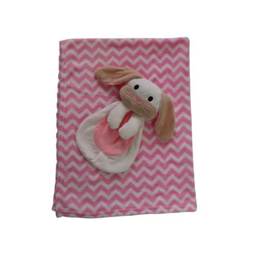 Manta com Naninha Rosa de Coelhinho
