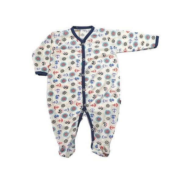 Macacão Pijama Marinheiro