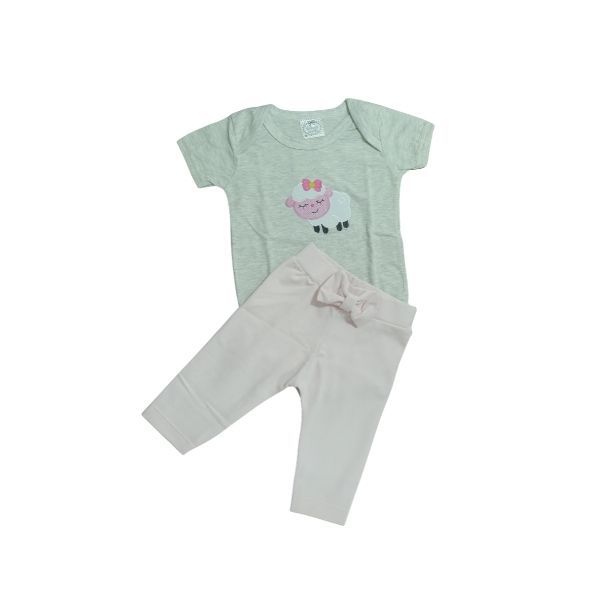 Conjunto Ovelhinha Body e Calça