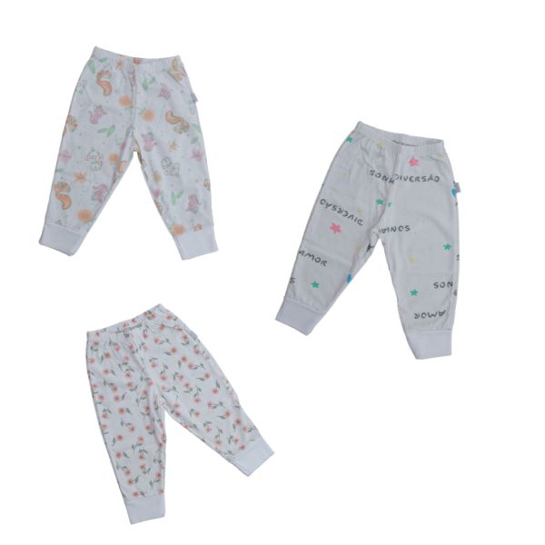 Kit Calça Estampada Feminina