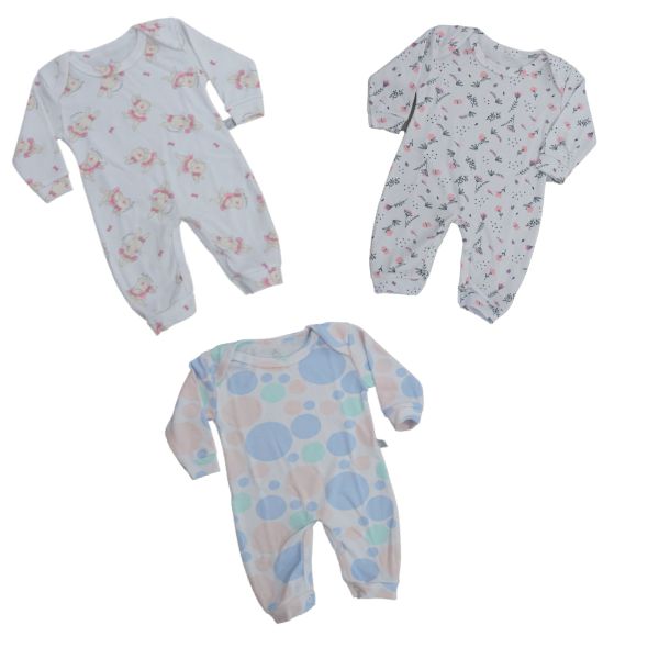 Kit Macacão Estampado Feminino