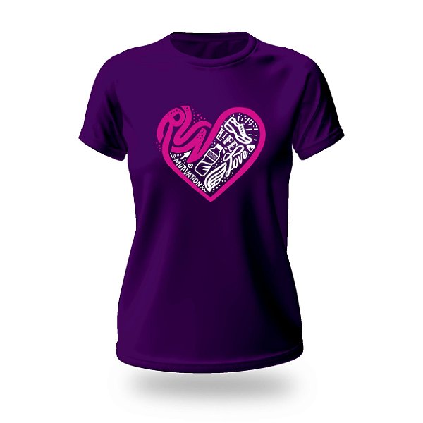 Camiseta Running RCF - Dark Purple - RoBr
