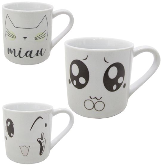 Caneca de Porcelana Fofo 210ml