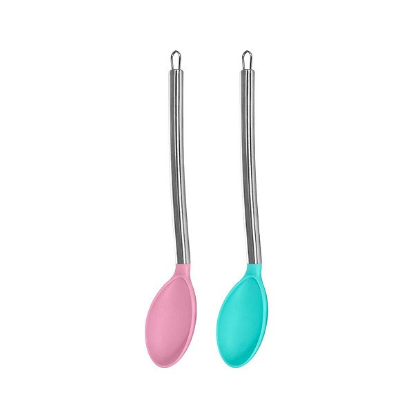 Colher de Nylon com cabo inox