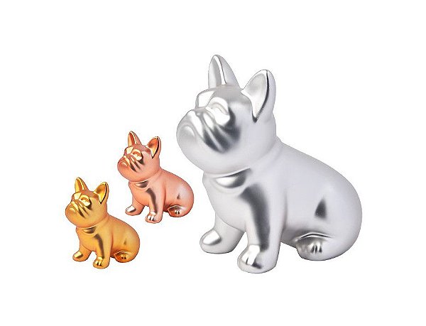 Enfeite de Cerâmica Cachorro 12cm