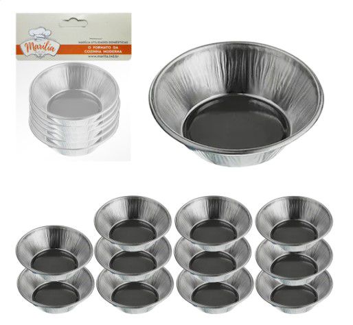 FORMA DE FLANDRES PARA EMPADA Nº3 COM 12 PEÇAS 2X6,1CM