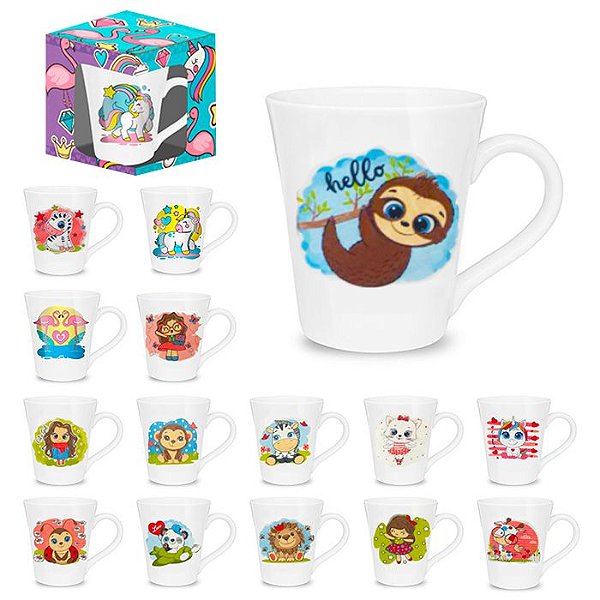 Caneca Porcelana 250ml