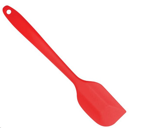 Espátula em Silicone Vermelha 27cm