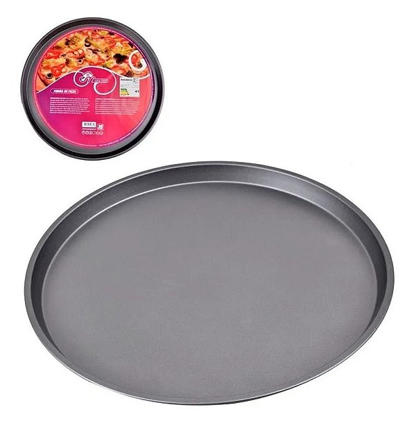 Forma de pizza antiaderente Teflon