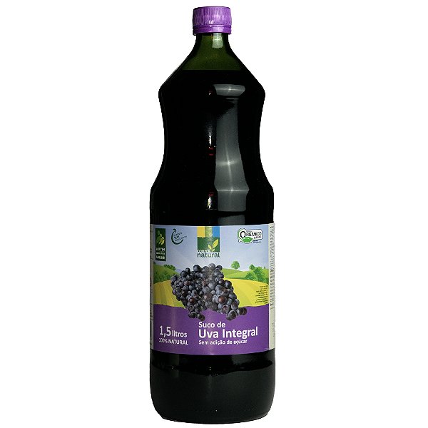 Suco de Uva (Bordô) Integral 1,5 Litro