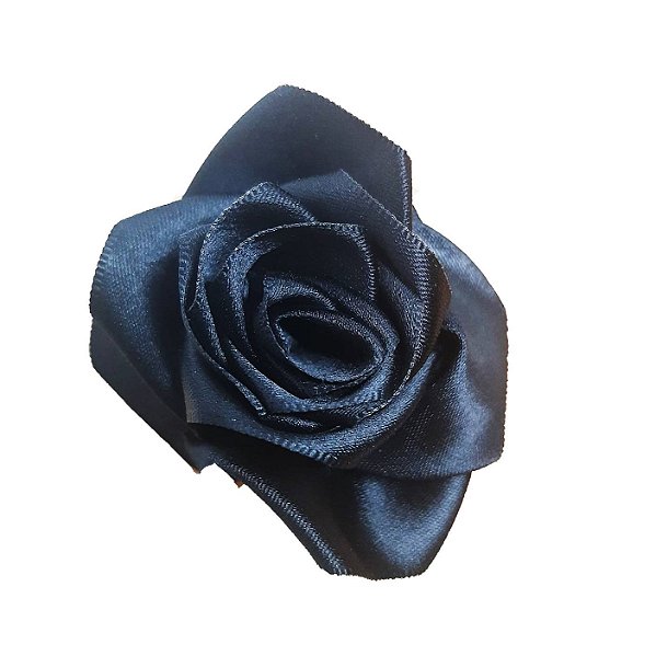 Rosa para Cabelo - Preta