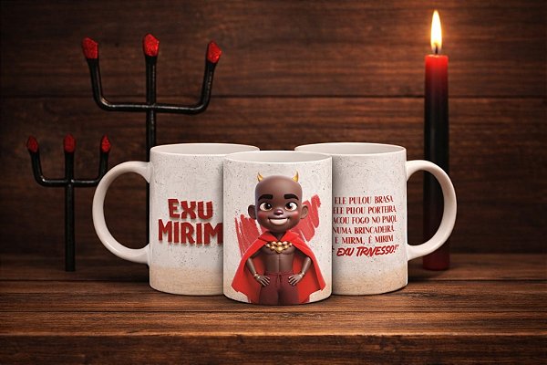 Caneca Exú Mirim