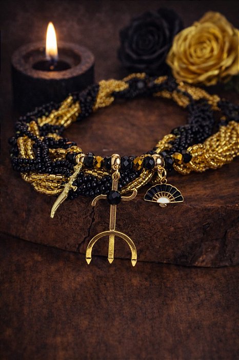 Braja Pomba Gira (preto e dourado)