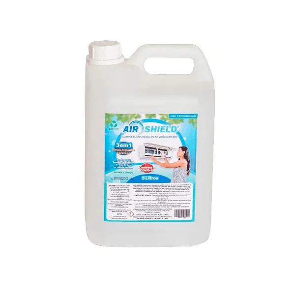 Air SHield limpeza higienizaçao para ar cond. 5lts galão