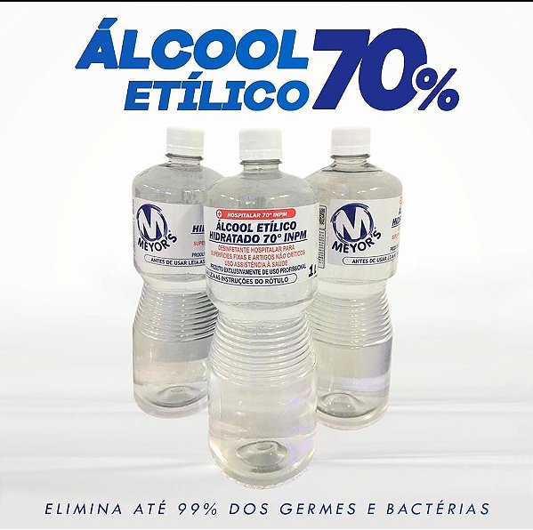 Álcool Etílico Hidratado 70º INPM