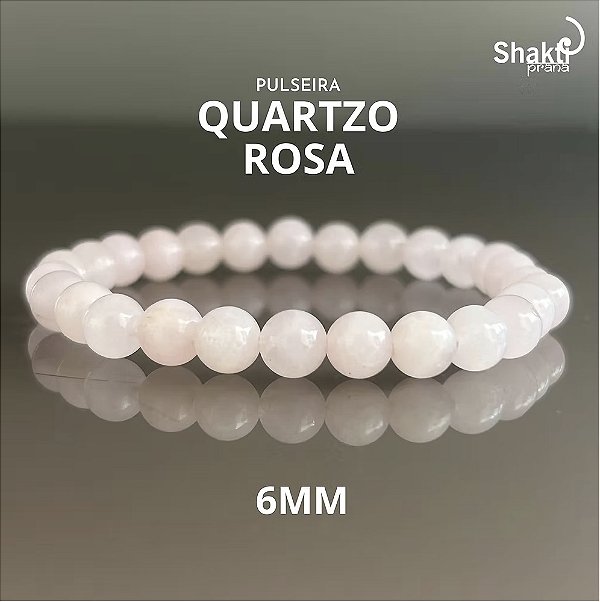 Pulseira Quartzo Rosa