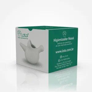 Lota higienizador nasal P 200ml - Porcelana