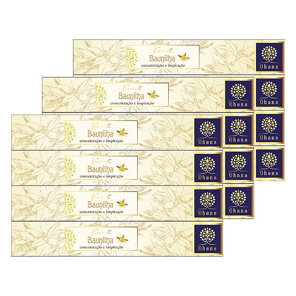 Incenso Artesanal - Baunilha