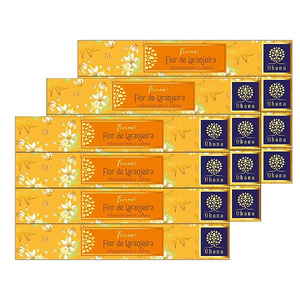 Incenso Artesanal - FLOR DE LARANJEIRA