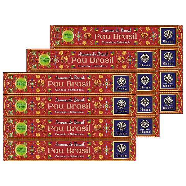Incenso Artesanal - Pau Brasil