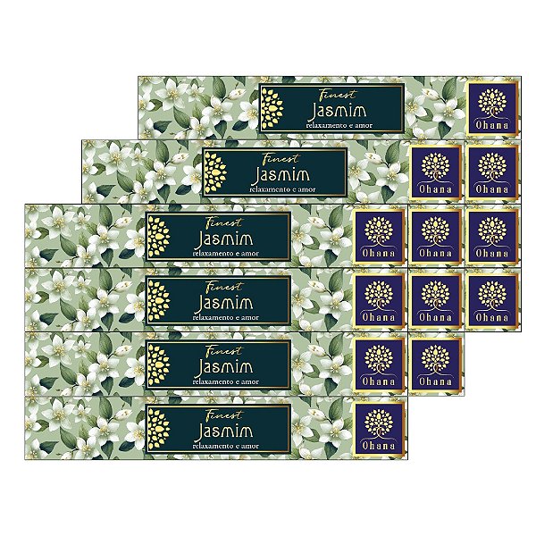 Incenso Artesanal - Jasmim