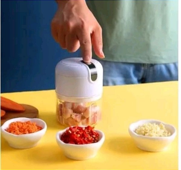 Processador de Alimentos Mini Elétrico