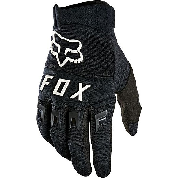 Luva Infantil Fox MX Dirtpaw Preto/Branco