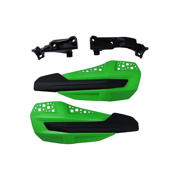 Protetor de Mão Snake Air KAWASAKI KX250 (21-23) / KX450 (19-23) AMX Verde