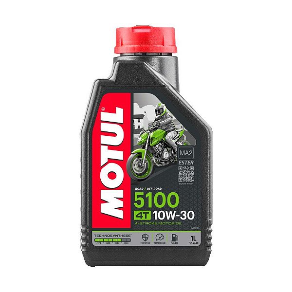 Óleo Motul 5100 10W30 4T - 1 Litro