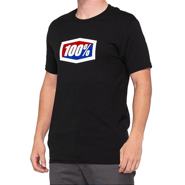 Camiseta 100% Official Preto