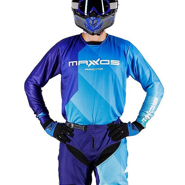 Camisa Mattos Racing Pro Gradient 23 - Azul