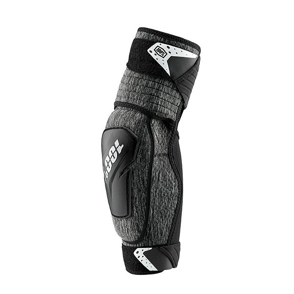 Cotoveleira 100% Fortis - Cinza/Preto