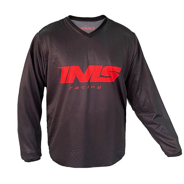 Camisa IMS ARMY - Preto/Vermelho