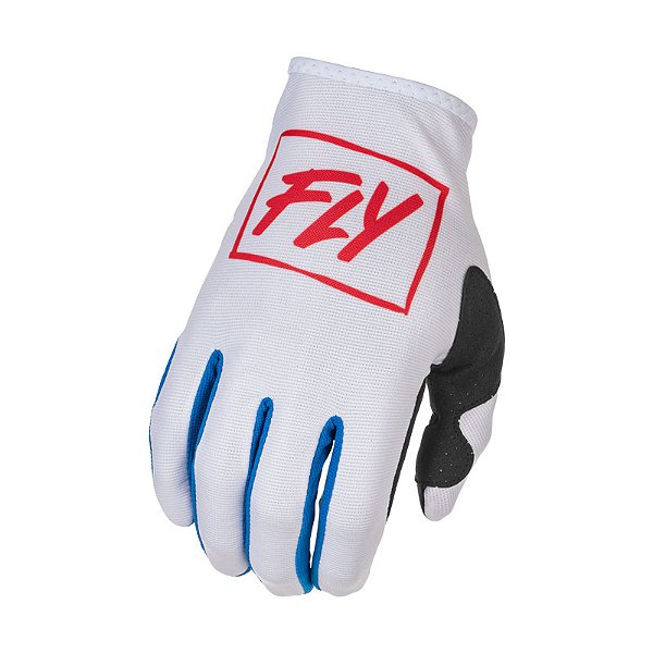 Luva Fly Lite 22 Branco/Vermelho/Azul