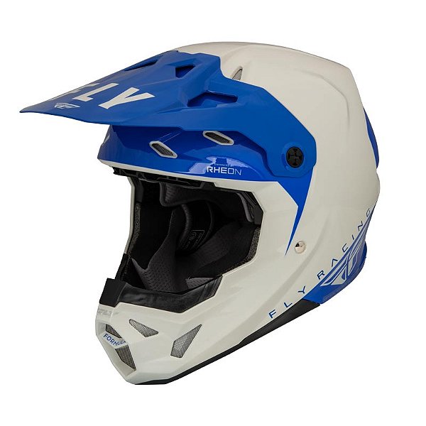 Capacete Fly Formula CP Slant Cinza/Azul