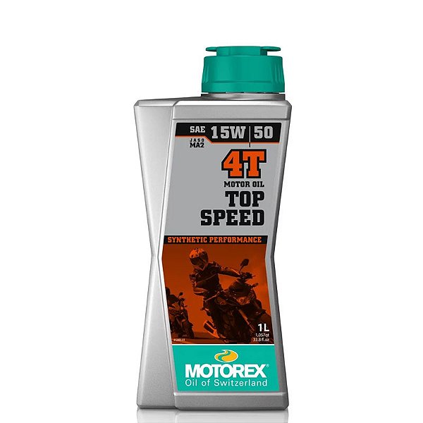 Óleo Motorex Top Speed 4T 15W50 1L
