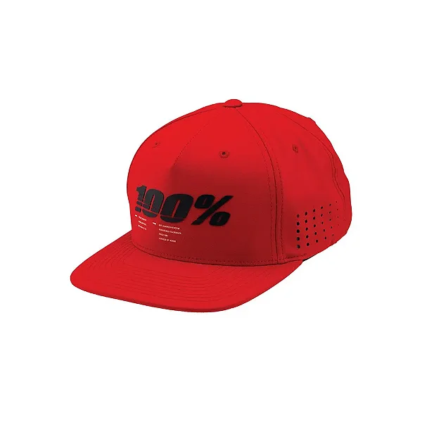 Boné 100% Drive Vermelho