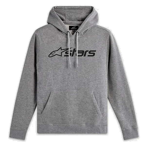 Moletom Alpinestars Blaze V3 Hoodie Cinza Claro / Preto