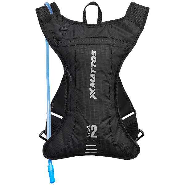 Mochila Bolsa de Hidratação Mattos Racing Hidro2 - Preto