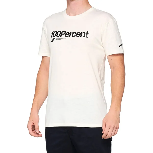Camiseta 100% Scroll Areia