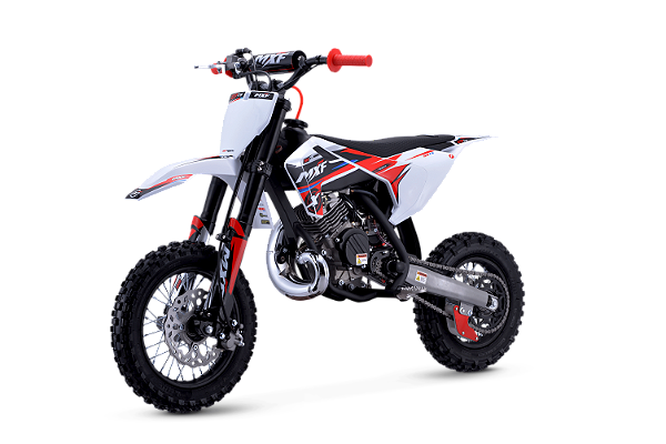 Moto MXF 50TS Sem Partida Elétrica 2T - Vermelha