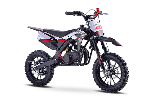 Moto MXF Ferinha 49cc Sem Partida Elétrica 2T - Vermelho