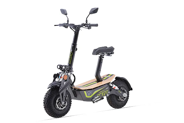 Scooter Elétrica MXF Muv Flow 1000w - Amarelo Fluorescente