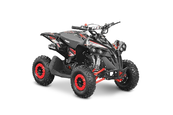Quadriciclo MXF Thor 49cc Com Partida Elétrica 2T - Vermelho
