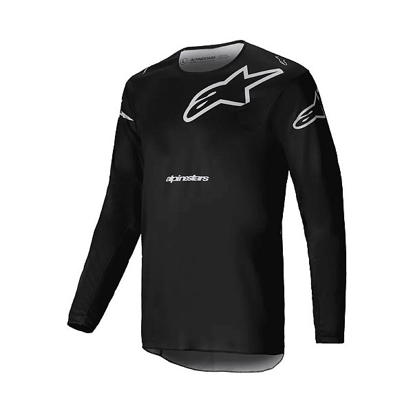 Camisa Alpinestars Racer Graphite Preto Cinza