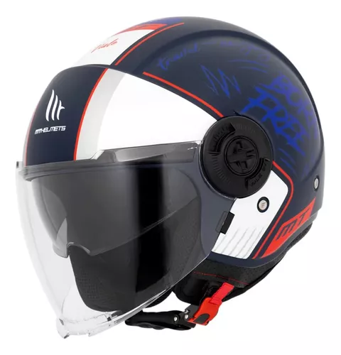 Capacete MT Helmets Viale SV S Pint - Azul/Fosco