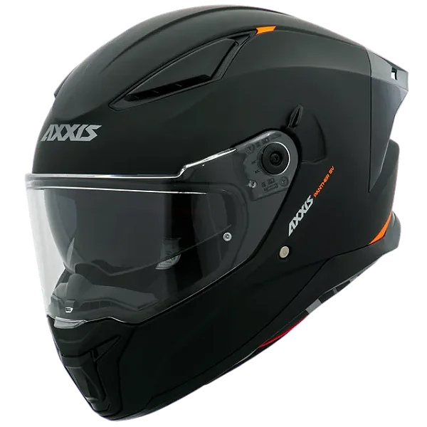 Capacete Axxis Panther Solid A1 - Preto Fosco