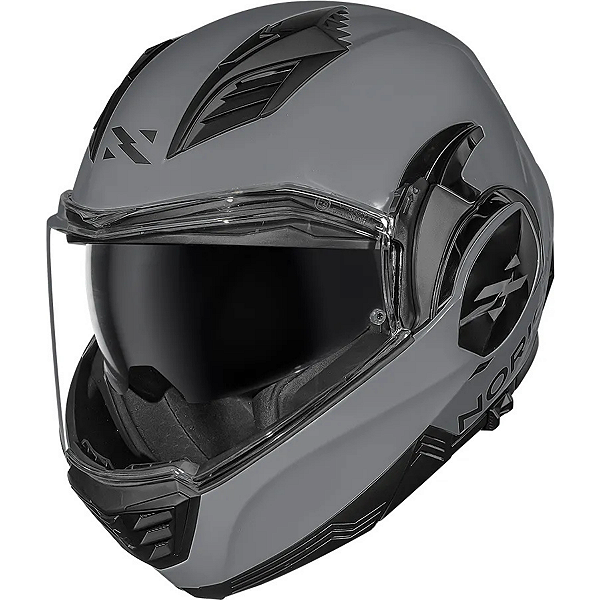Capacete Norisk Avenger Monocolor Nardo Cinza